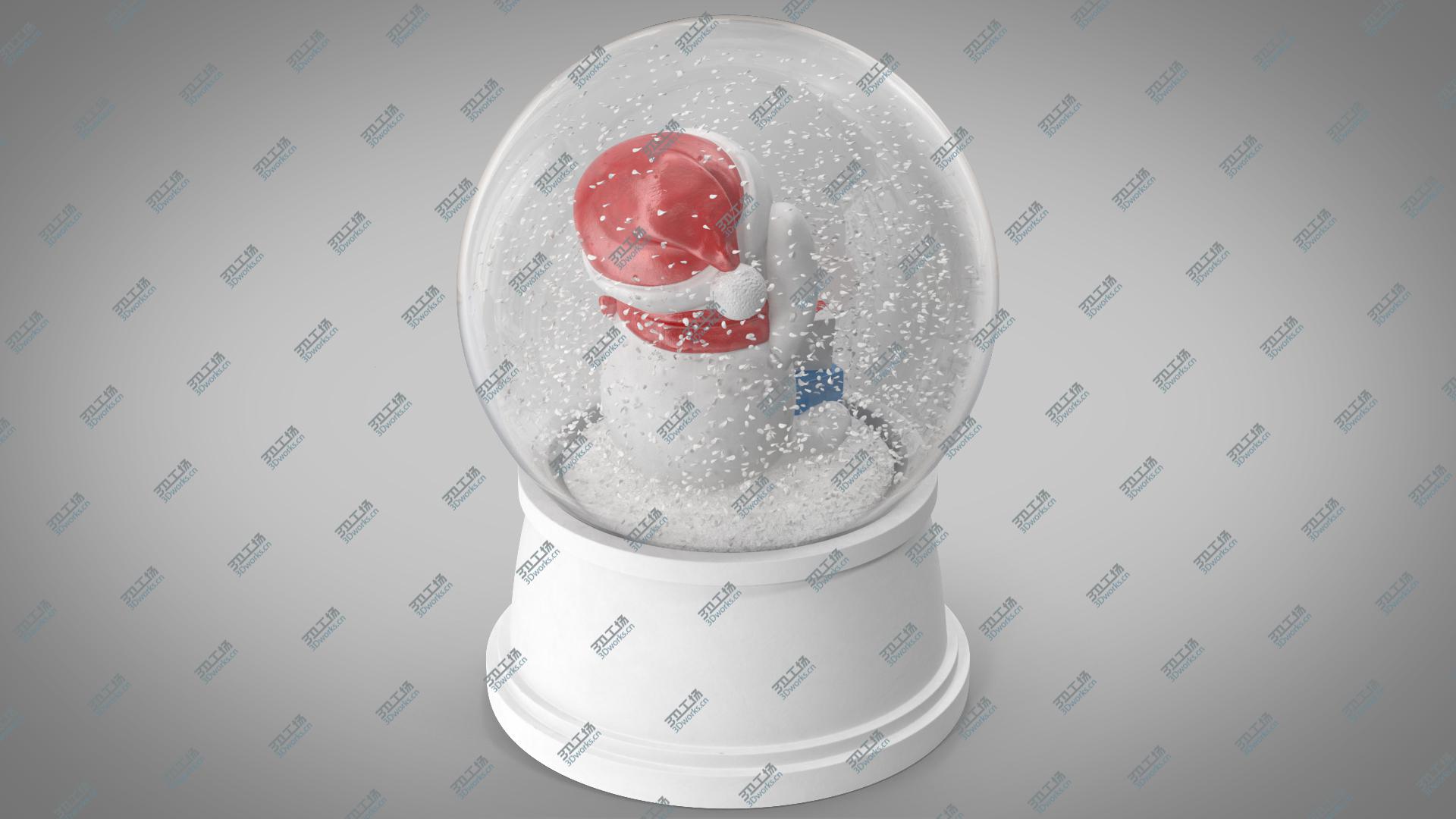 images/goods_img/2021040163/3D Snow Globe with a Snowman 6 model/4.jpg